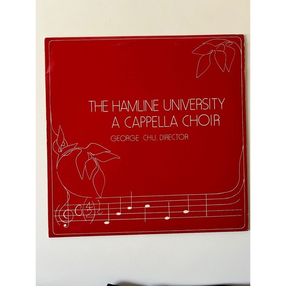 Hamline University A Capella Choir 1984 LP George Chu Director EX